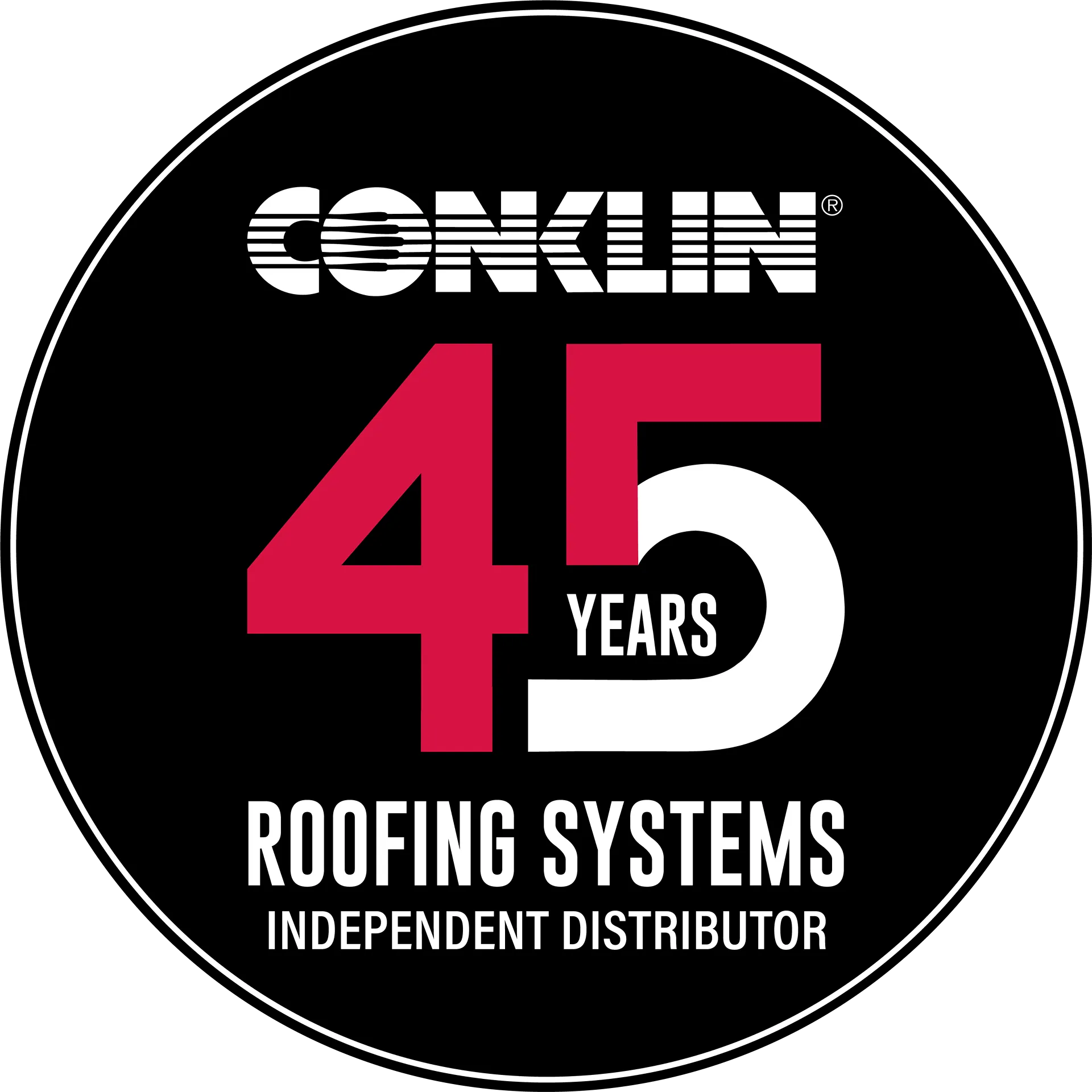Secure Shield Roofing logo Conklin Roofing 45 Years